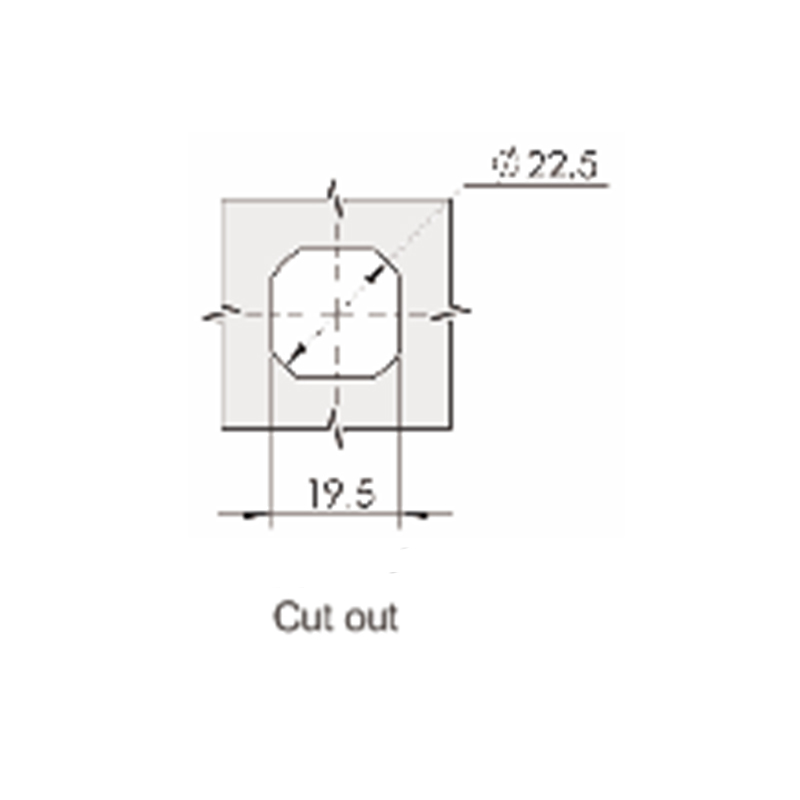 MS816-3A-1 أقفال مزلاج ضغط اسطوانة مثلثة 8 مم MS816-3A-1 أقفال مزلاج ضغط اسطوانة مثلثة 8 مم
