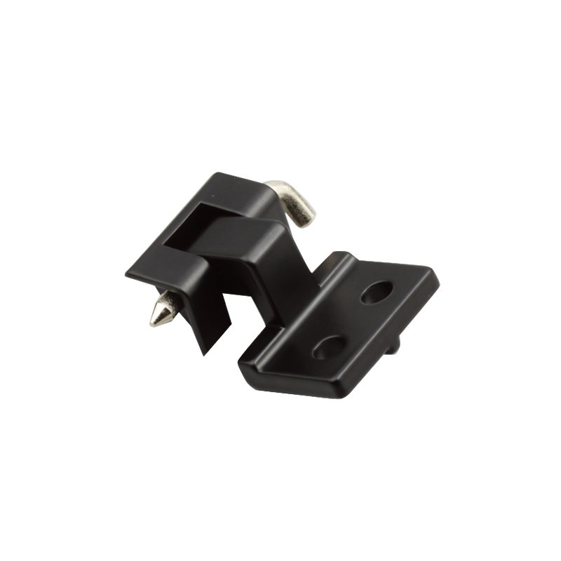 CL255 127g 2mm لوحة الباب مفصلات كاسيت سبائك الزنك الأسود المطلية بالرش